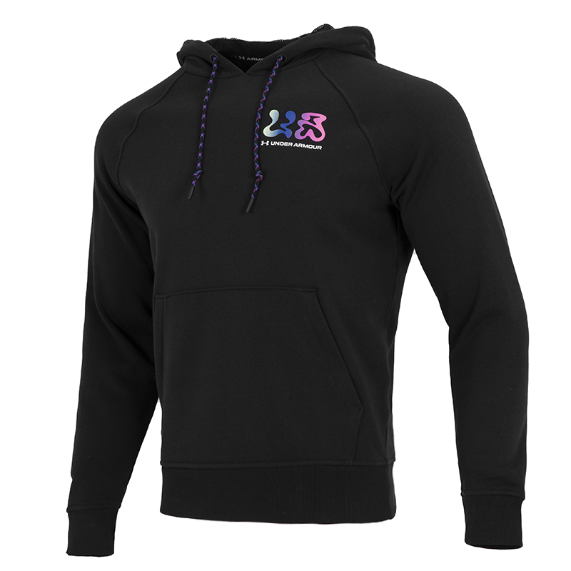 安德玛/UAUA Elevated Terry Hoodie男连帽卫衣-毛圈1373844-001